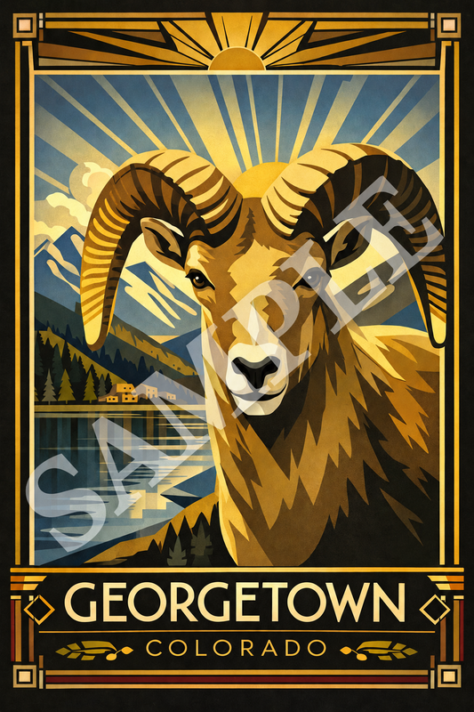 Bighorn Sheep at the Beautiful Georgetown Lake